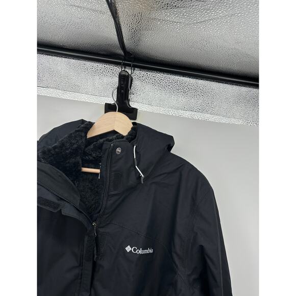 Columbia Womens Black Bugabo III Fleece Interchange Jacket Size XL Warm Winter - Picture 5 of 9